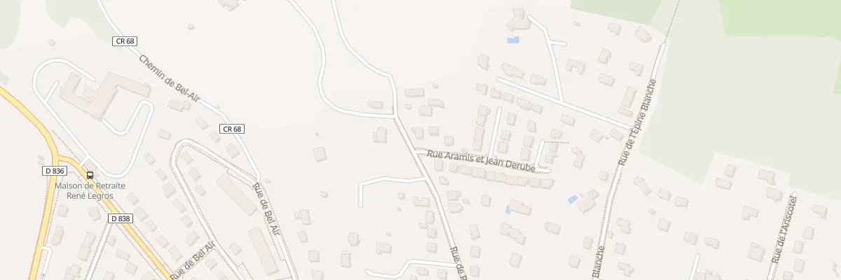 Plan du 38 Rue de Rouillon à Dourdan