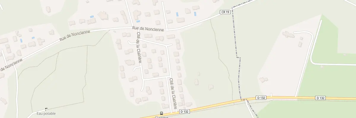 Plan du 48 Cité de la Clairière à Bullion