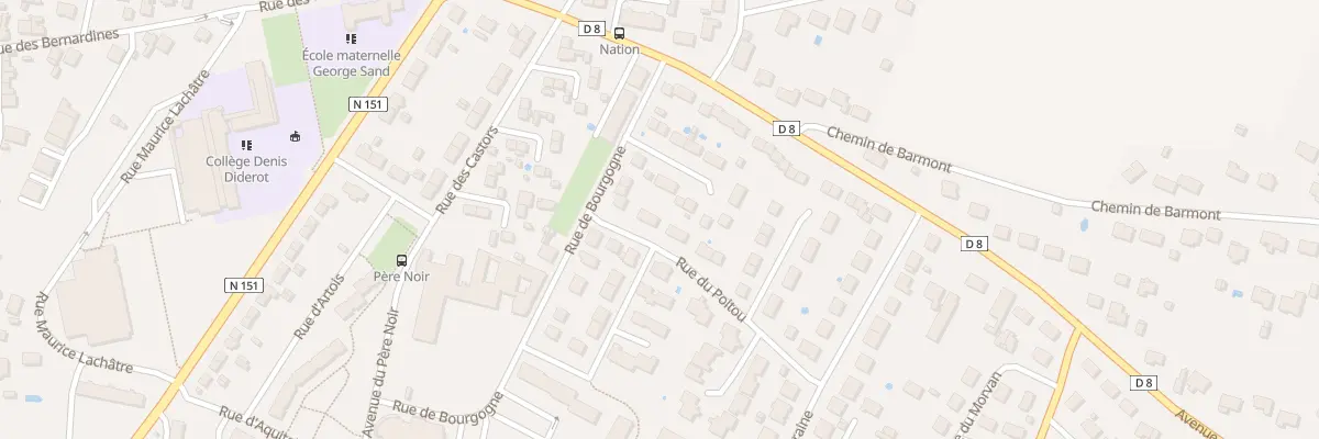 Plan du 5 Rue du Poitou à Issoudun