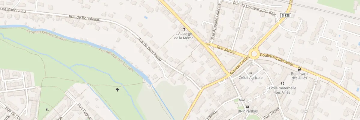 Plan du 10 Rue de Bonniveau à Dourdan