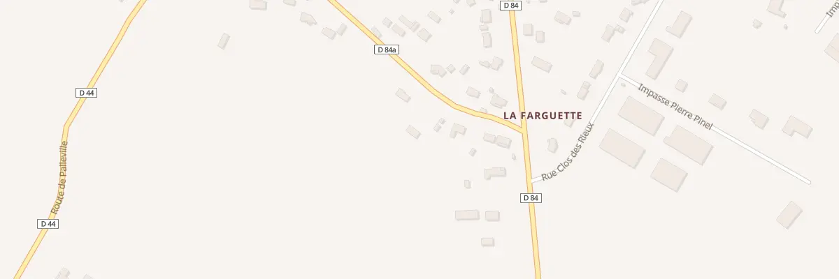 Plan du 5270 La Bastiere à Blan