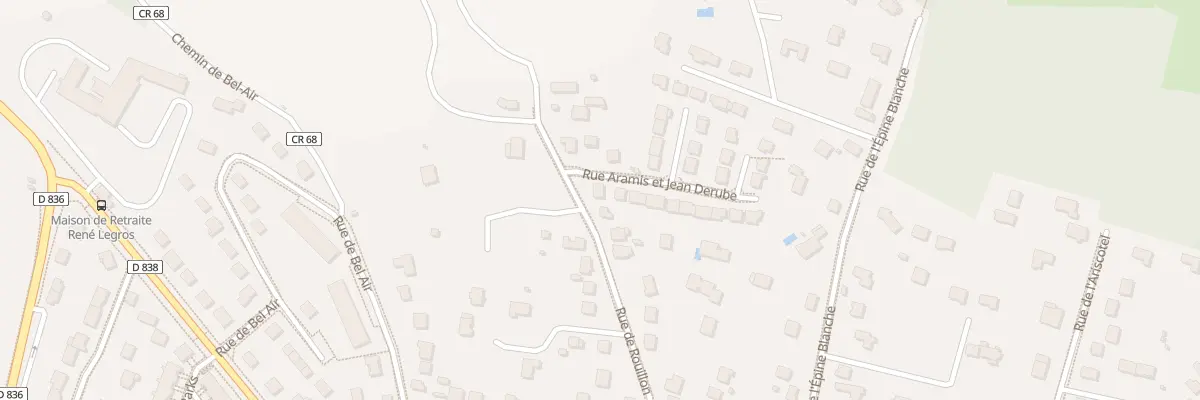 Plan du 34 Rue de Rouillon à Dourdan