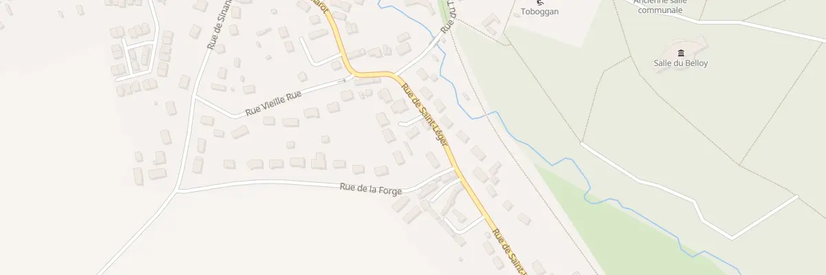 Plan du 6 Rue de St Leger à Rainvillers