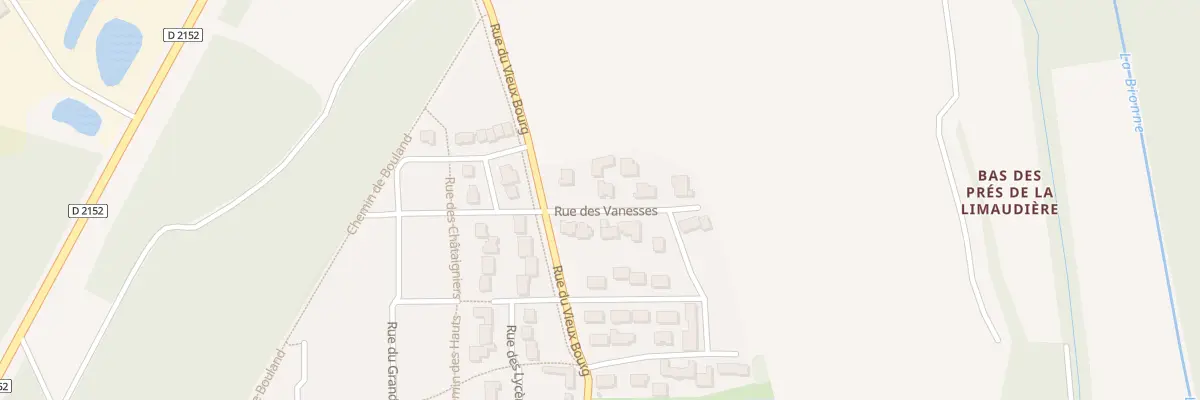 Plan du 17 Rue des Vanesses à Boigny-sur-Bionne