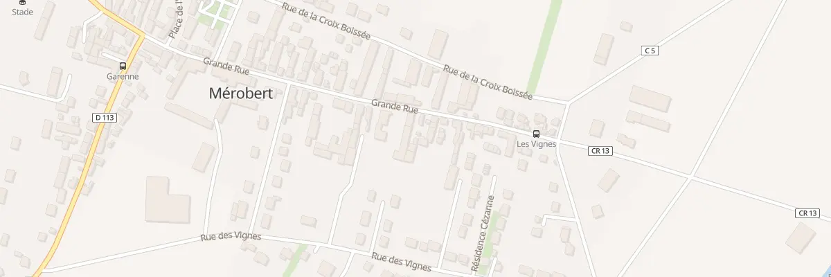 Plan du 18 Gr Gde Rue à Mérobert