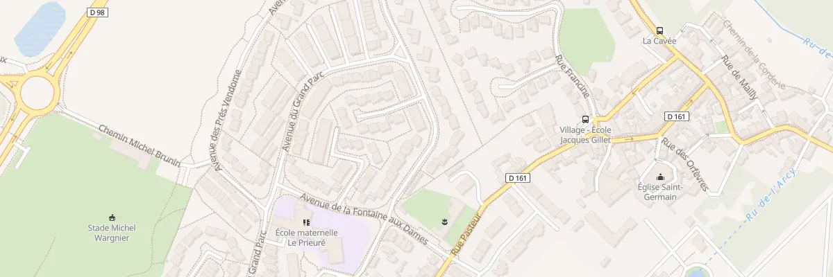 Plan du 84 Av du Grand Parc à Villepreux
