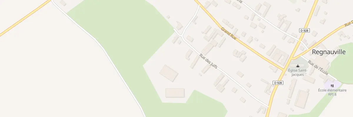 Plan du 7 Rue des Juifs à Regnauville