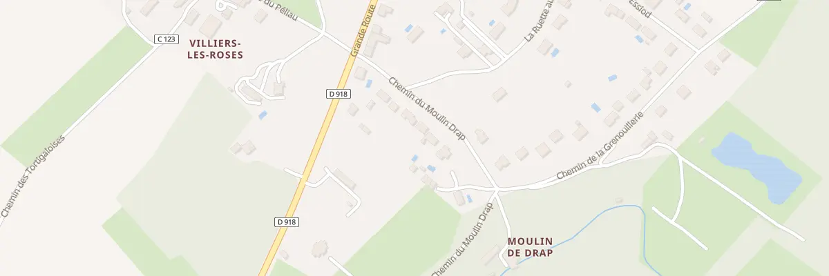 Plan du 10 Che du Moulin Drap à Sainte-Lizaigne