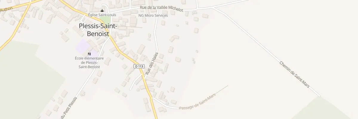 Plan du 3B Rue des Haies à Plessis-Saint-Benoist
