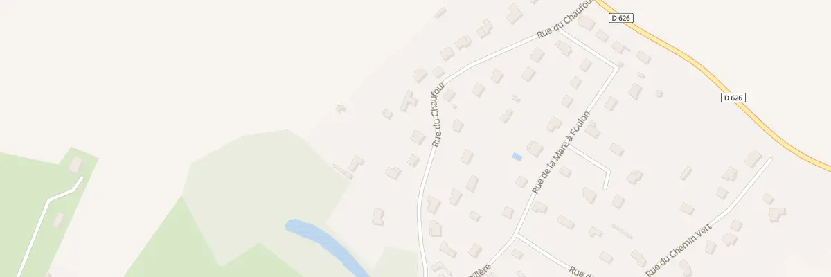 Plan du 13 Rue du Chaufour à Saint-Paul