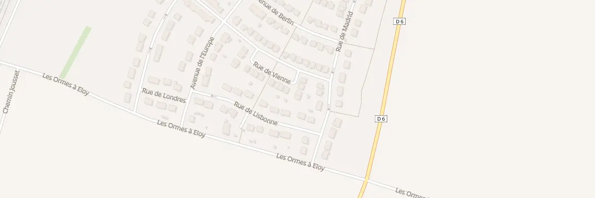 Plan du 26 Rue de Vienne à Angerville