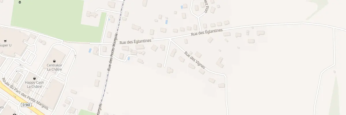 Plan du 1 Rue des Vignes à Lacs