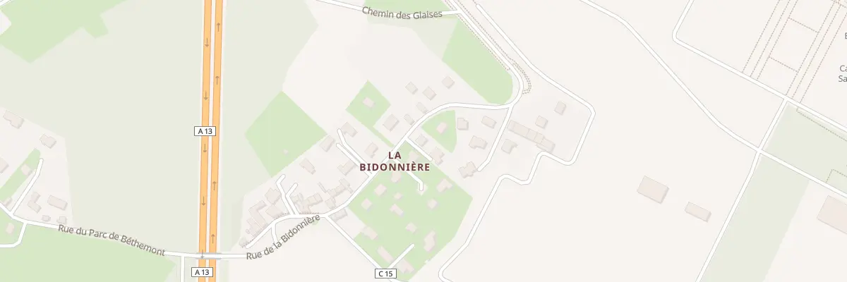 Plan du 71 Rue de la Bidonnière à Poissy