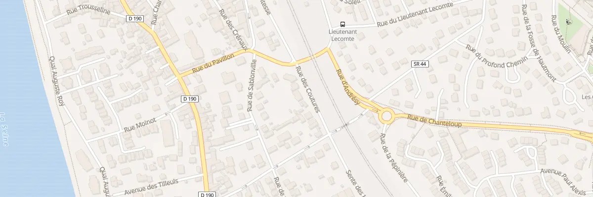 Plan du 11 Rue des Coutures à Triel-sur-Seine