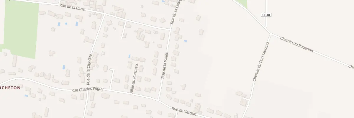 Plan du 12 Rue de la Vallée à Chécy