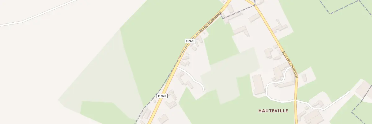 Plan du 6 Rte Nationale à Caumont