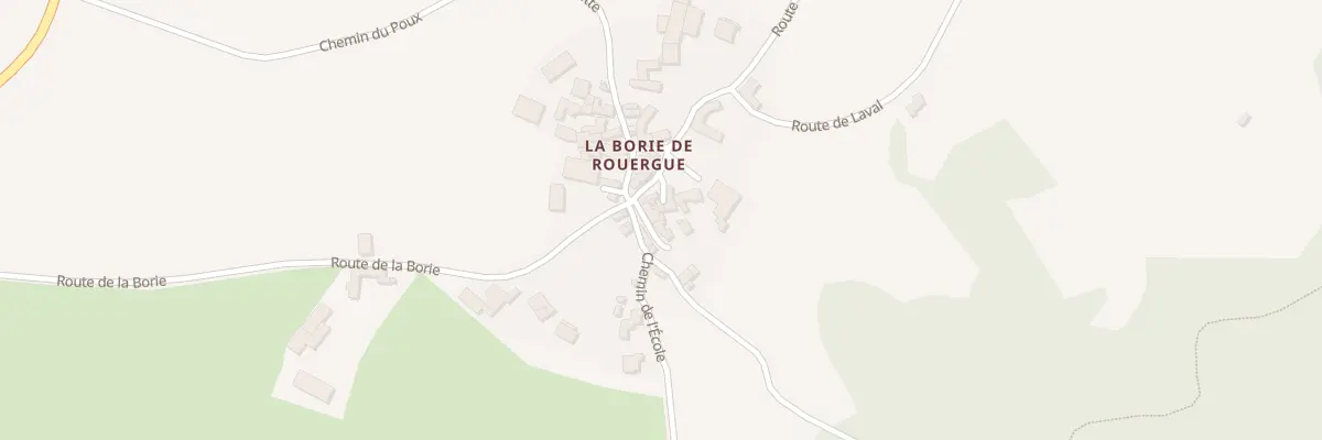 Plan du 5178 La Borie de Rouergue à Saint-André-de-Najac
