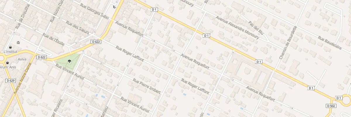 Plan du 6 Rue Paul Aymes à Revel
