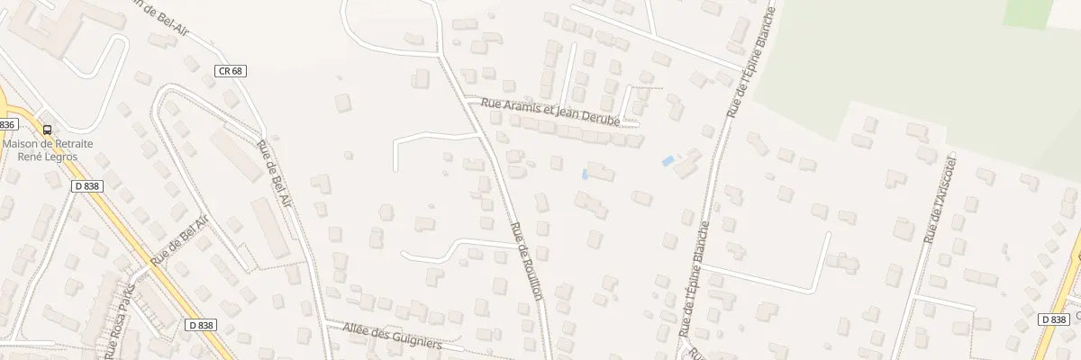 Plan du 28 Rue de Rouillon à Dourdan