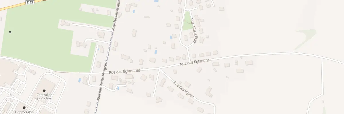 Plan du 17 Rue des Eglantines à Lacs