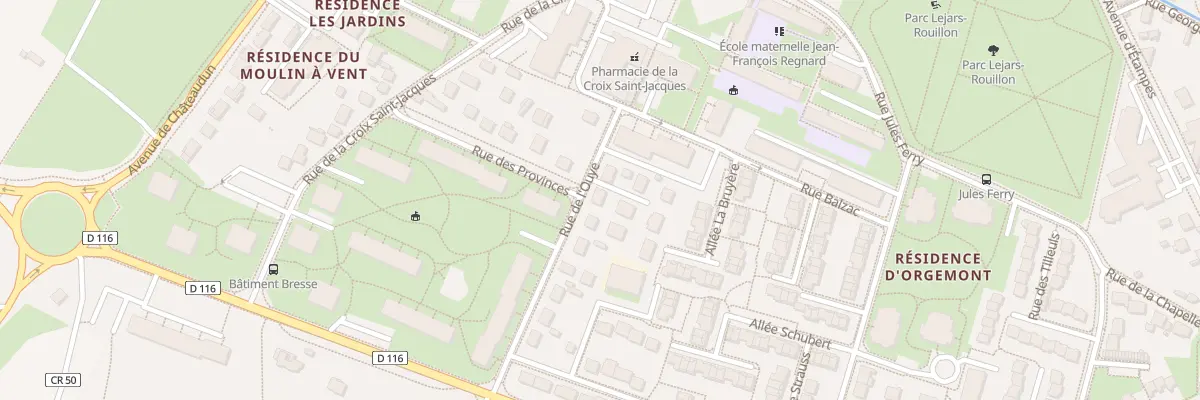 Plan du 19 Rue de l’Ouye à Dourdan
