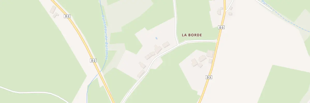 Plan du 7 La Borde à La Cellette
