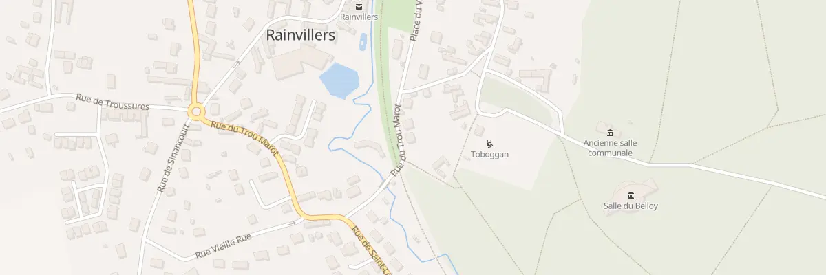 Plan du 14 Rue du Trou Marot à Rainvillers