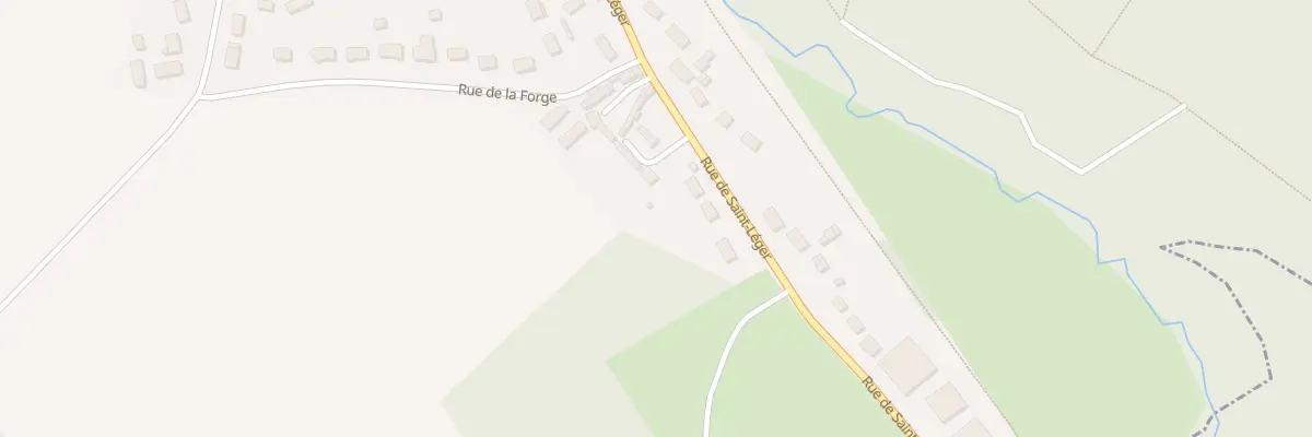 Plan du 18 Rue de Saint-Léger à Rainvillers
