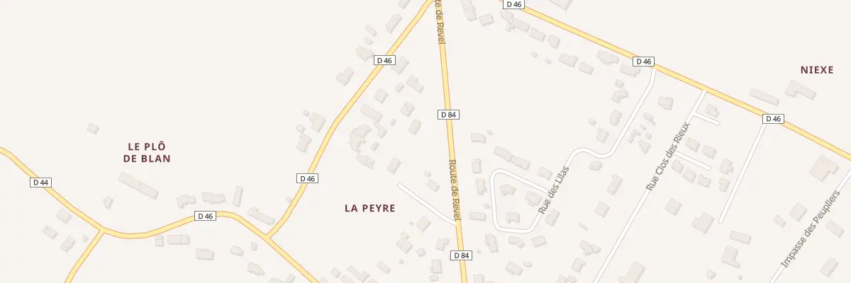 Plan du 5275 Plo de Blan à Blan