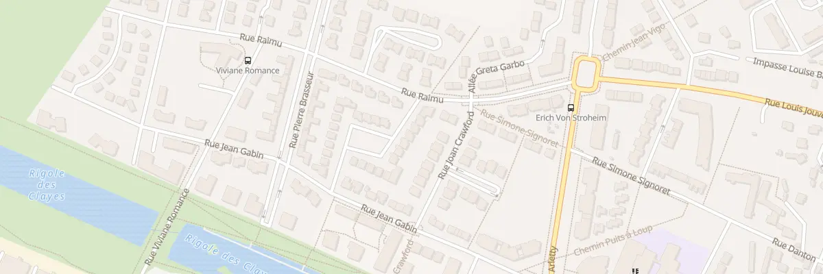 Plan du 21 Rue Romy Schneider à Bois-d’Arcy