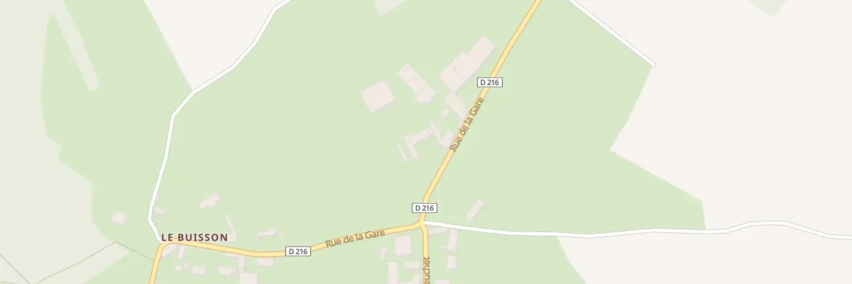 Plan du 12 Rue de la Gare à Alquines