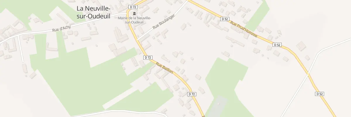Plan du 7 Rue Baillon à La Neuville-sur-Oudeuil