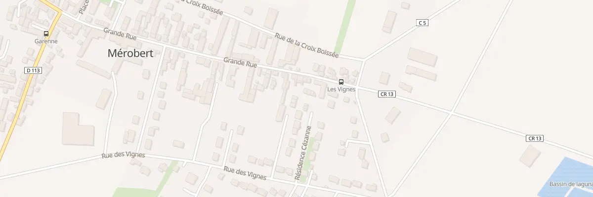 Plan du 6T Gr Gde Rue à Mérobert