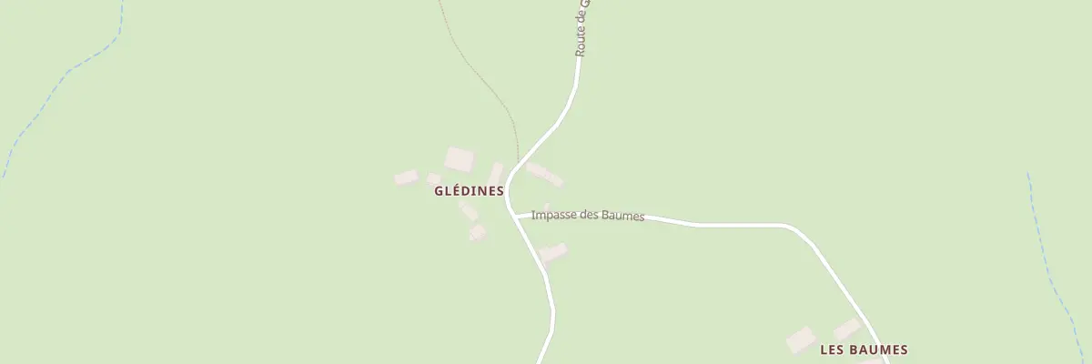 Plan du 2032 Rte de Glédines à Sousceyrac-en-Quercy
