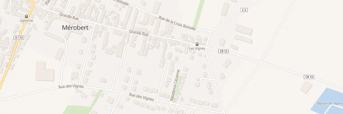 Plan du 6T Gr Gde Rue à Mérobert