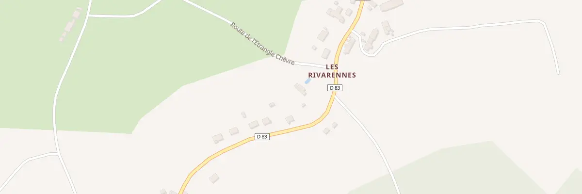 Plan du 30 Rte de l’Etrangle Chevre à Briantes