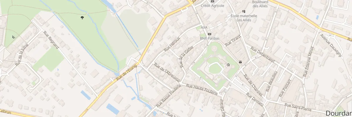 Plan du 18 Rue de la Geole à Dourdan