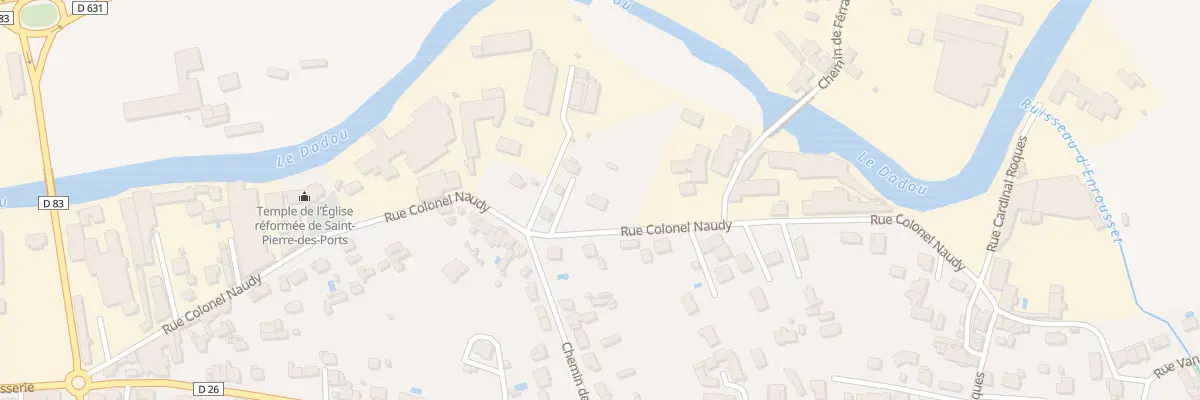 Plan du 35 Rue Colonel Naudy à Graulhet