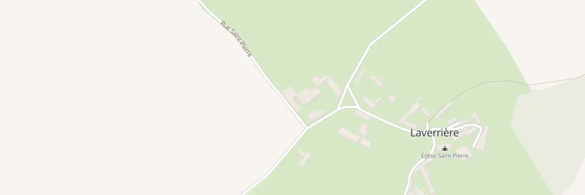 Plan du 1B Rue Saint Pierre à Laverrière