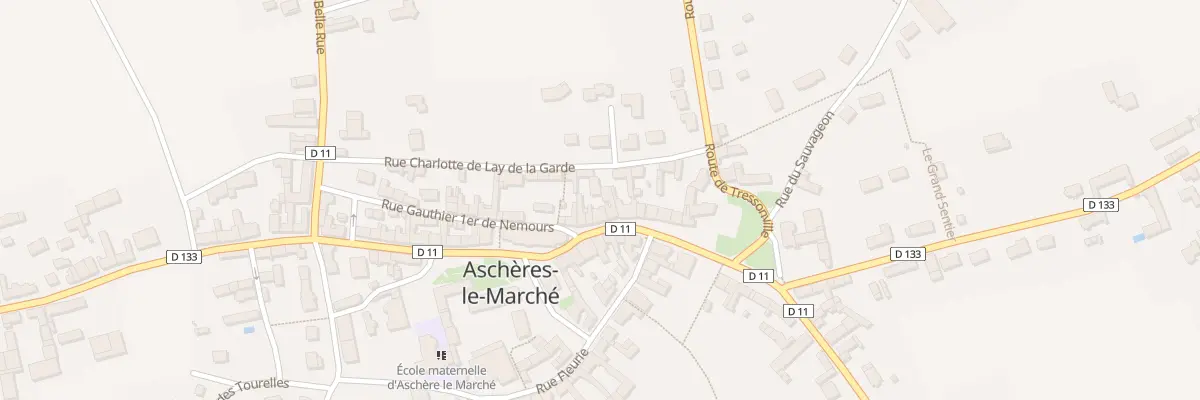 Plan du 18 Gr Grande Rue à Aschères-le-Marché