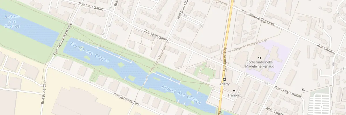 Plan du 27 Rue Jean Gabin à Bois-d’Arcy