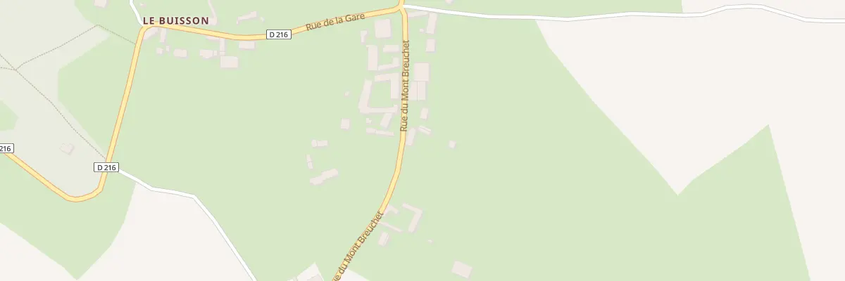 Plan du 5 Rue du Mont Breuchet à Alquines