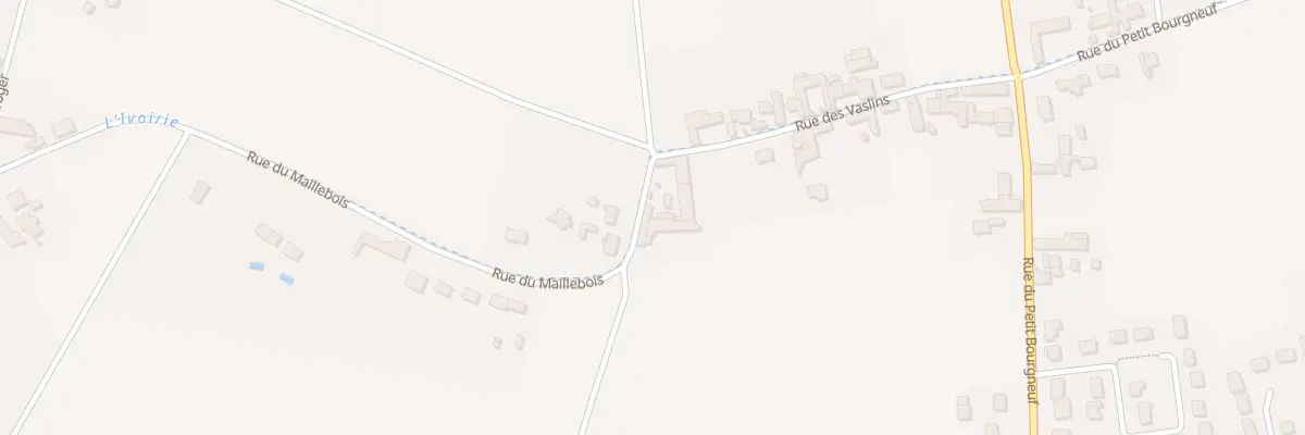 Plan du 4 Rue des Vaslins à Chécy