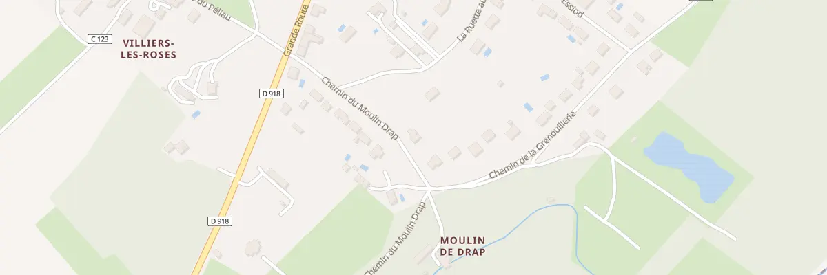 Plan du 1 Che du Moulin Drap à Sainte-Lizaigne