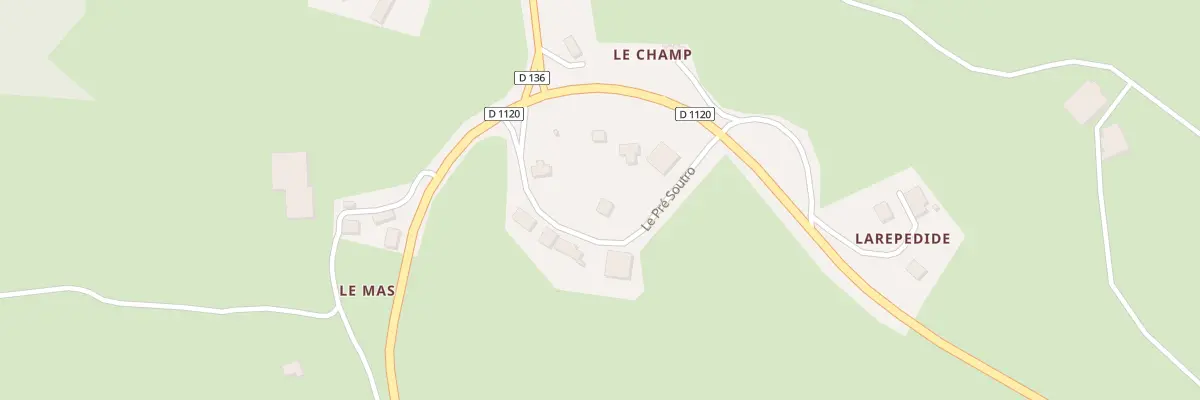 Plan du 7 Le Pre Soutro à Sexcles