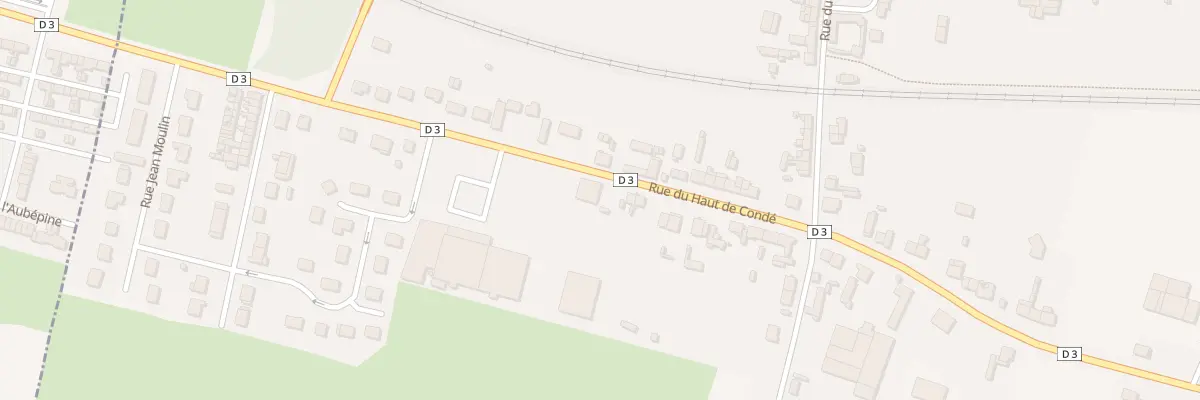 Plan du 21 Rue du Haut de Condé à Condé-Folie