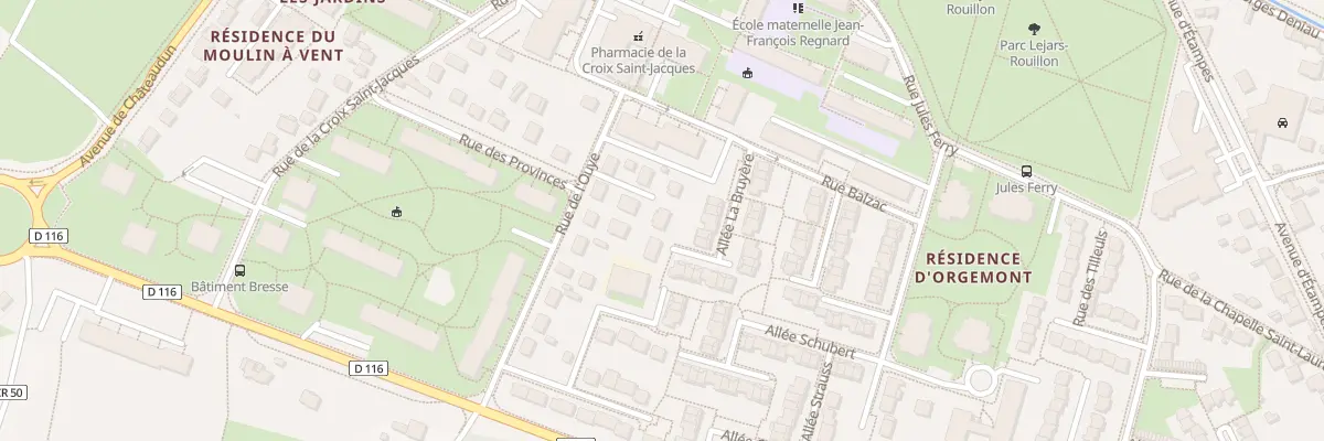 Plan du 17 Rue de l’Ouye à Dourdan