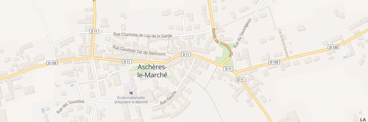 Plan du 19 Gr Grande Rue à Aschères-le-Marché