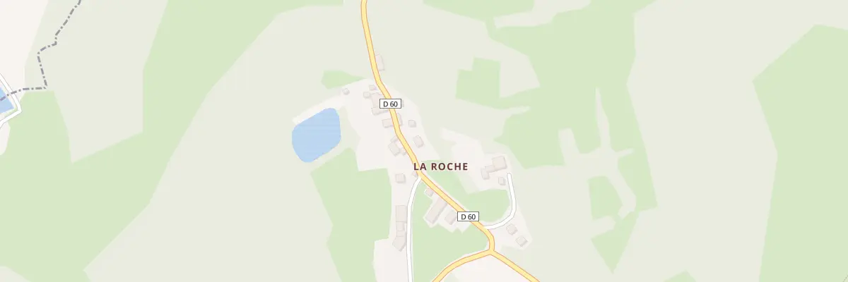 Plan du 6 La Roche à Fransèches