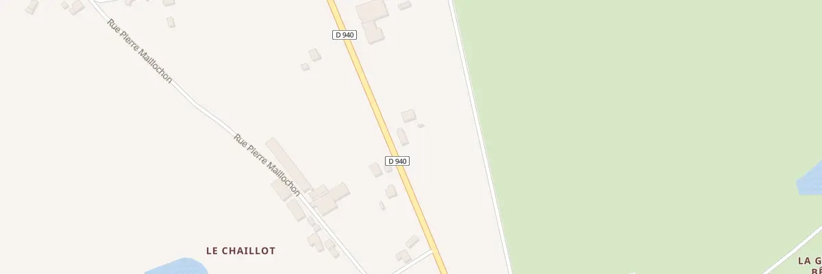 Plan du 5 Le Chaillot à Pouligny-Notre-Dame